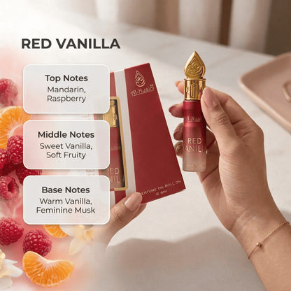 AL NUAIM RED VANILLA 6ML | FOR HER